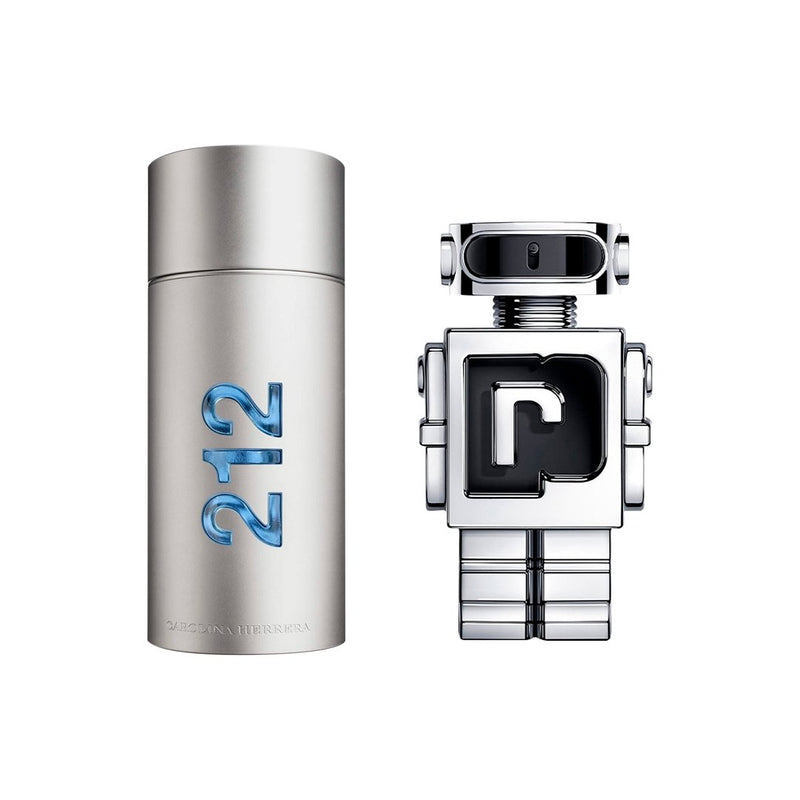 Combo de Perfumes Masculinos 212 MEN e Phantom